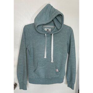 Reflex Women Blue Heathered Hoodie Size S